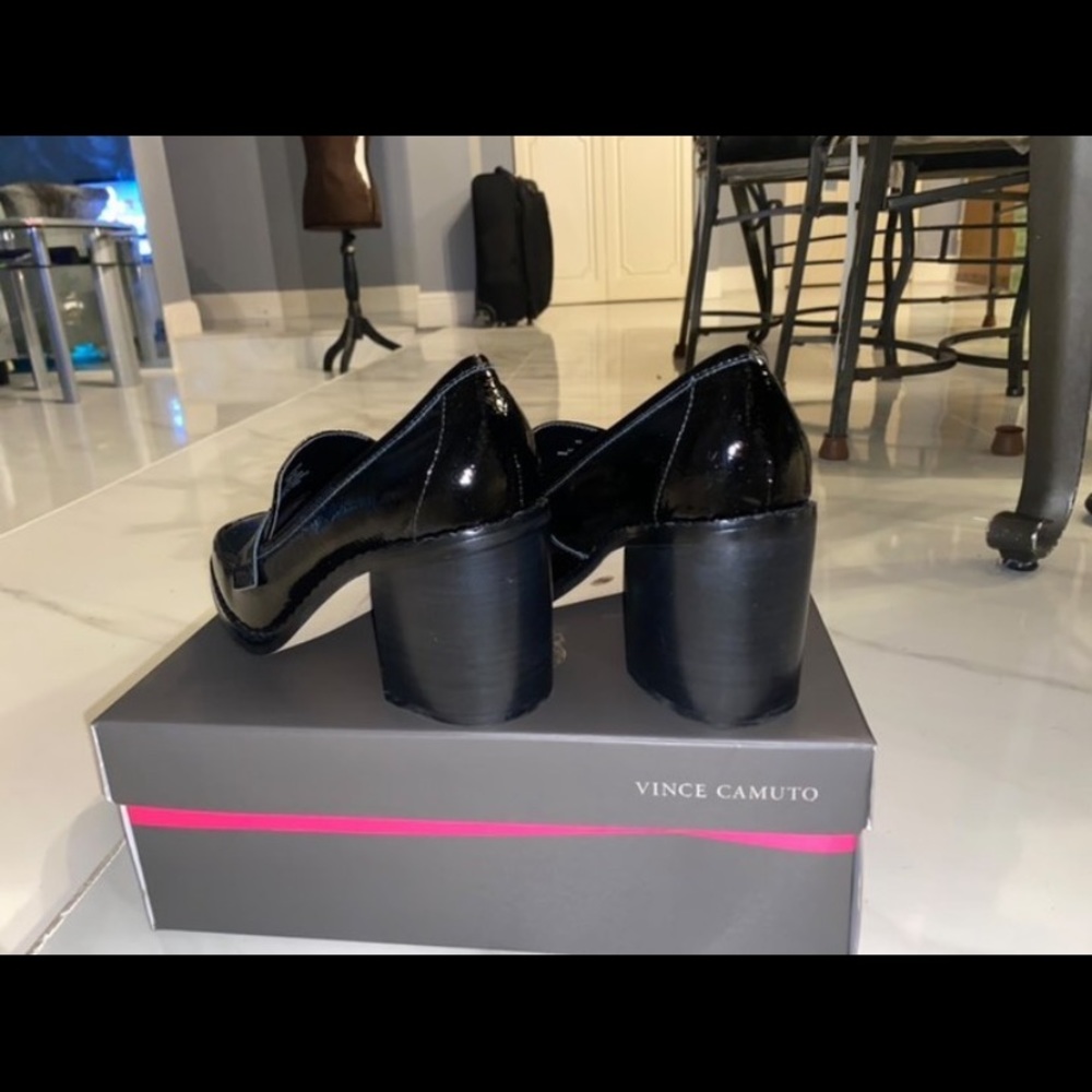 Vince Camuto Block Heel Black